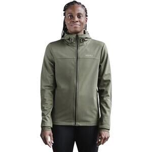 NoBull Women's Softshell Full Zip Hoodie Jacket Army‎ Green Size XS